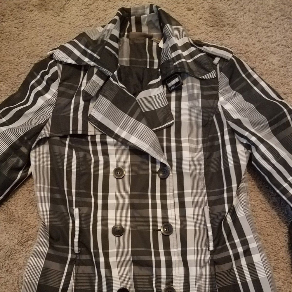 NEW Kenar Plaid Jacket SZ 8  NEW without tags.